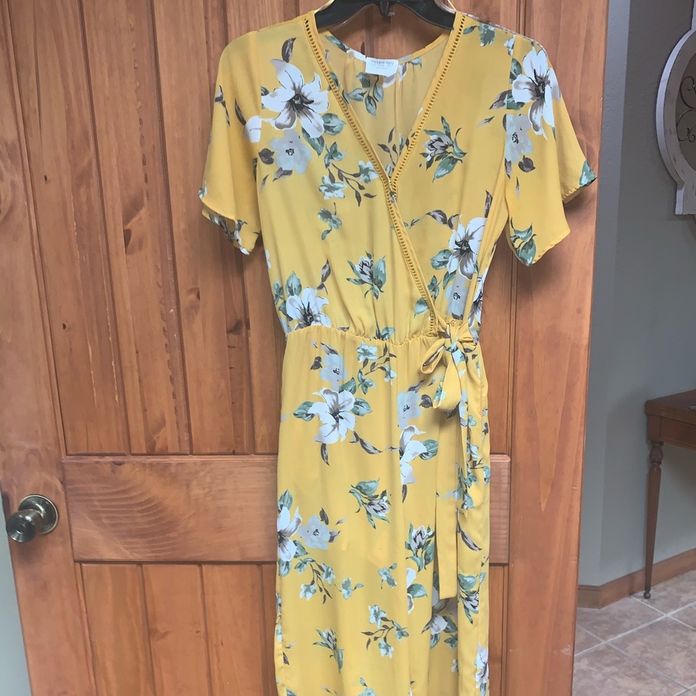 Floral jumpsuit